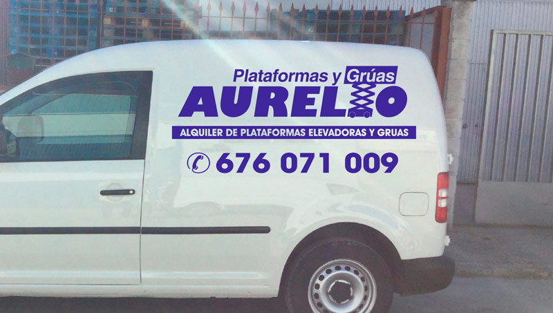 Plataformas y Grúas Aurelio auto